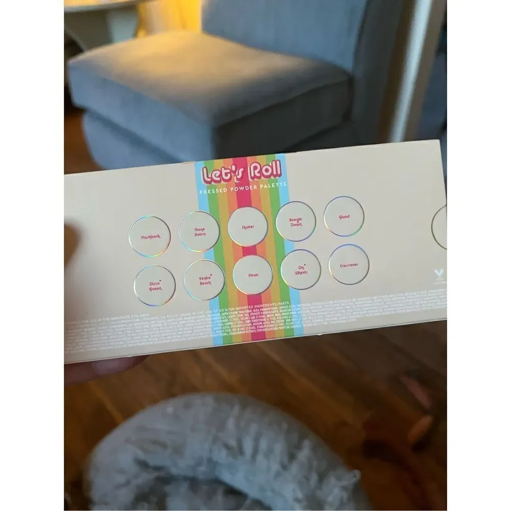 Colourpop Lets Roll Pressed Powder Eye Palette
